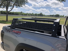 Load image into Gallery viewer, Mid Height 10 Inch Overland Bed Rack Short Bed Cali Raised LED
