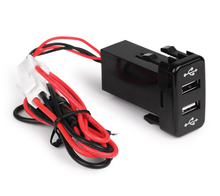 Load image into Gallery viewer, Toyota USB Outlet For OEM Opening on Vehicle Cali Raised LED
