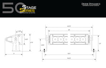 Load image into Gallery viewer, 50 Inch LED Light Bar Amber Driving Light Bar Stealth Series Diode Dynamics - TRD☆REPUBLIC 
