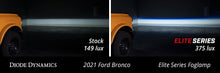 Load image into Gallery viewer, Elite Series Fog Lamps for 2021 Ford Bronco Pair Cool White 6000K Diode Dynamics
