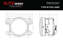 Load image into Gallery viewer, Elite Series Fog Lamps for 2018-2022 Jeep JL Wrangler Sahara/Rubicon w/ Plastic Bumper Pair Yellow 3000K Diode Dynamics
