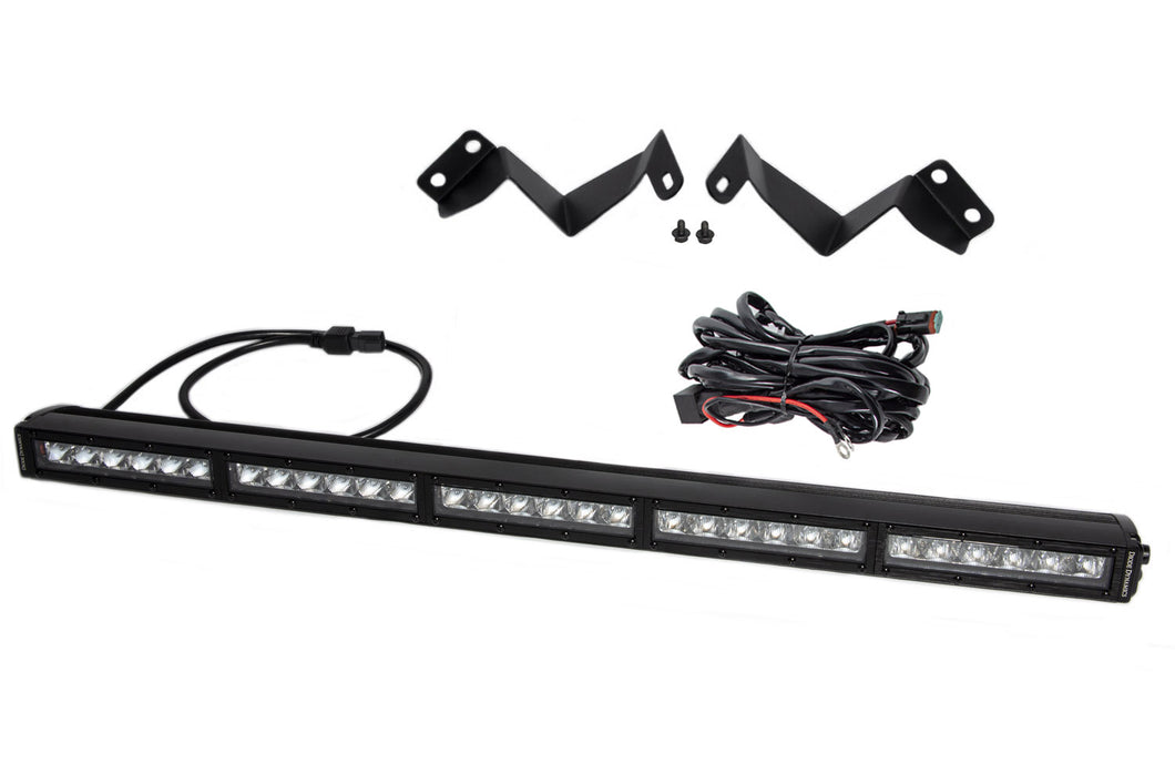 SS30 Stealth Lightbar Kit for 2016-2021 Toyota Tacoma, White Driving - TRD☆REPUBLIC 