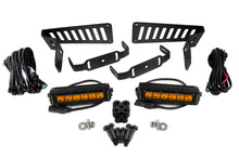 Load image into Gallery viewer, SS6 Cowl LED Bracket Kit for 2018-2021 Jeep JL Wrangler/Gladiator, Amber Driving - TRD☆REPUBLIC 
