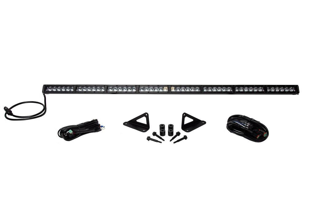 SS50 Hood LED Light Bar Kit for 2018-2021 Jeep JL Wrangler/Gladiator, White Driving - TRD☆REPUBLIC 