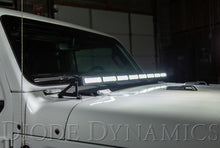 Load image into Gallery viewer, SS50 Hood LED Light Bar Kit for 2018-2021 Jeep JL Wrangler/Gladiator, White Driving - TRD☆REPUBLIC 
