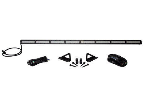 SS50 Hood LED Light Bar Kit for 2018-2021 Jeep JL Wrangler/Gladiator, White Flood - TRD☆REPUBLIC 