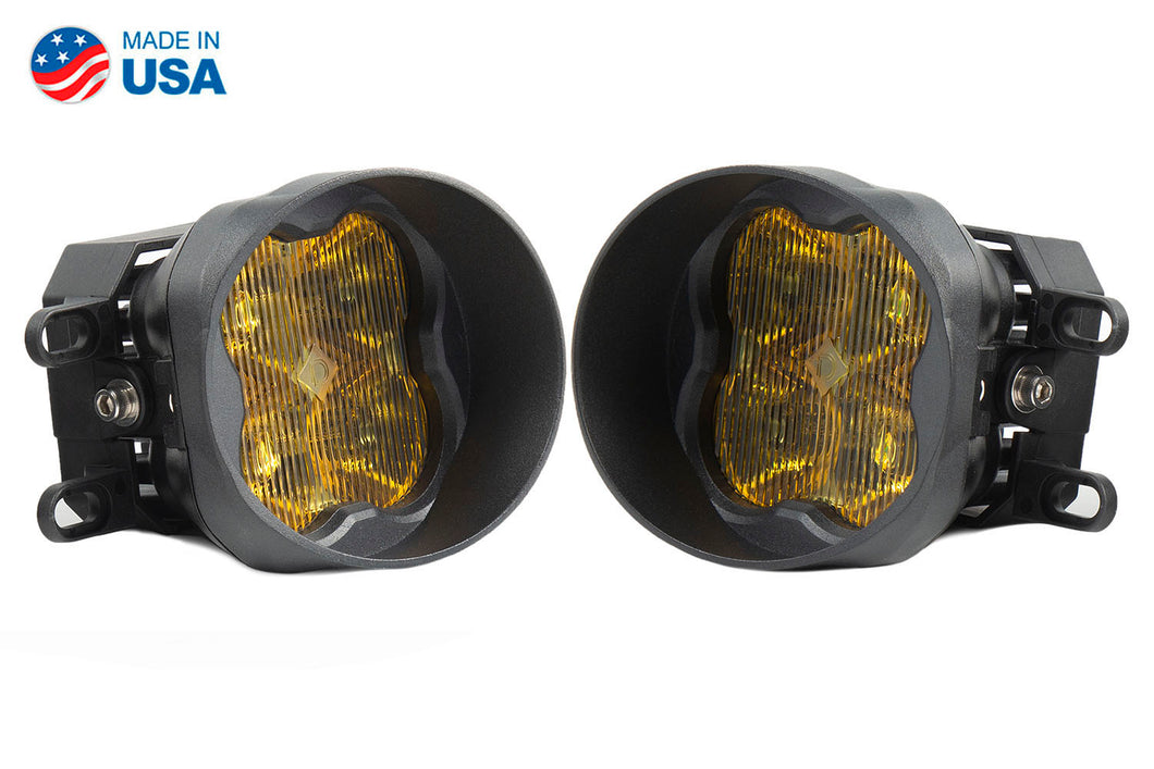 SS3 LED Fog Light Kit for 2016-2021 Toyota Tacoma, Yellow SAE Fog Sport - TRD☆REPUBLIC 