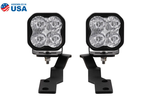 SS3 LED Ditch Light Kit for 2016-2021 Toyota Tacoma, Sport White Combo Diode Dynamics - TRD☆REPUBLIC 