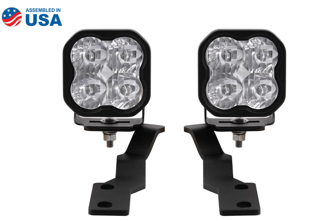 SS3 LED Ditch Light Kit for 2016-2021 Toyota Tacoma, Pro White Combo Diode Dynamics - TRD☆REPUBLIC 