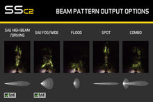 Load image into Gallery viewer, Stage Series 2 Inch LED Pod, Sport White Spot Standard ABL Pair - TRD☆REPUBLIC 
