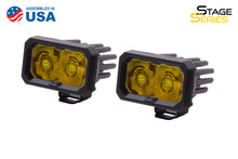 Load image into Gallery viewer, Stage Series 2 Inch LED Pod, Sport Yellow Spot Standard ABL Pair - TRD☆REPUBLIC 
