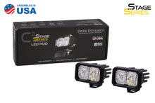 Load image into Gallery viewer, Stage Series 2 Inch LED Pod, Pro White Spot Standard ABL Pair - TRD☆REPUBLIC 
