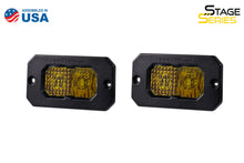 Load image into Gallery viewer, Stage Series 2in LED Pod Sport Yellow Combo Flush ABL Pair Diode Dynamics - TRD☆REPUBLIC 
