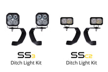Load image into Gallery viewer, SS3 LED Ditch Light Kit for 2010-2021 Toyota 4Runner Sport Yellow Combo Diode Dynamics
