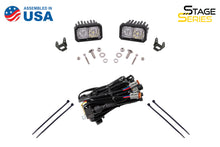 Load image into Gallery viewer, SS3 LED Ditch Light Kit for 2010-2021 Toyota 4Runner Sport Yellow Combo Diode Dynamics
