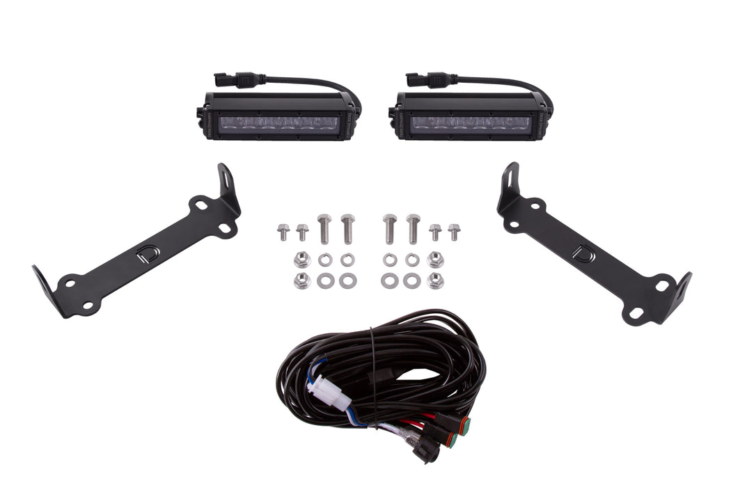 Stage Series SAE/DOT LED Lightbar Kit for 2014-2021 Toyota 4Runner White SAE/DOT Driving Diode Dynamics
