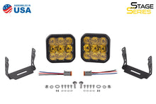 Load image into Gallery viewer, SS5 LED Pod Sport Yellow Spot Pair Diode Dynamics - TRD☆REPUBLIC 
