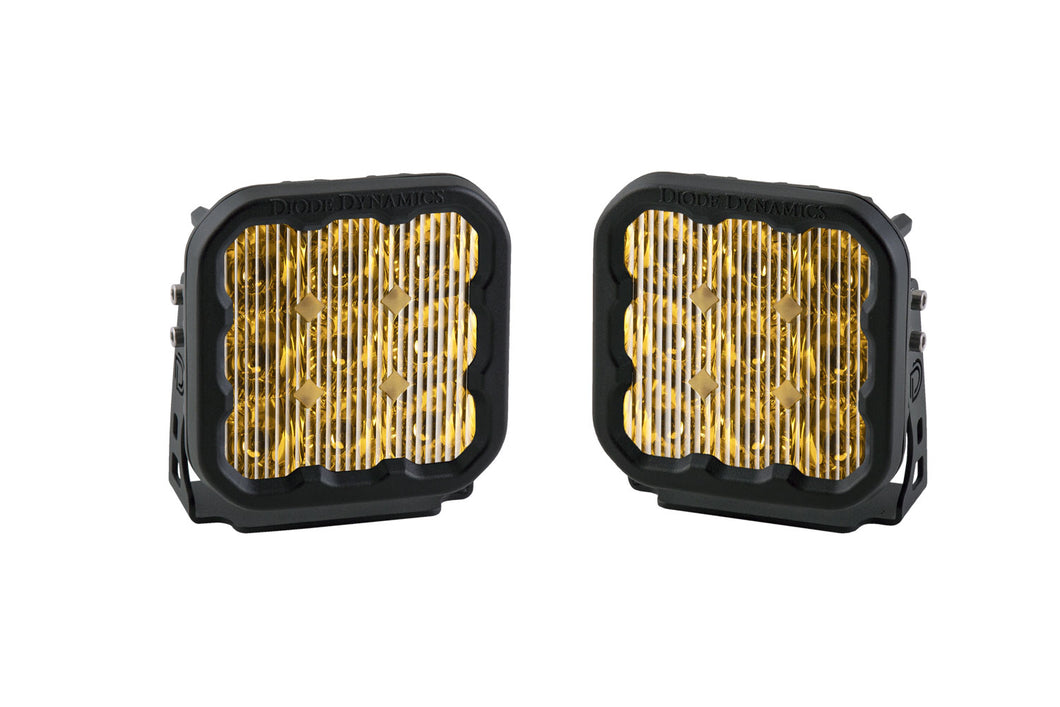 SS5 LED Pod Pro Yellow Driving Pair Diode Dynamics - TRD☆REPUBLIC 