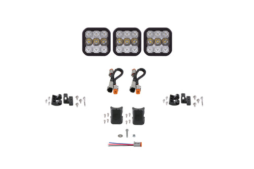 SS5 Sport Universal CrossLink 3-Pod Lightbar White Combo Diode Dynamics - TRD☆REPUBLIC 