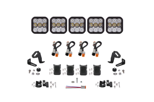 SS5 Sport Universal CrossLink 5-Pod Lightbar White Combo Diode Dynamics - TRD☆REPUBLIC 