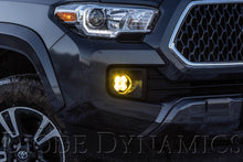 Load image into Gallery viewer, SS3 LED Fog Light Kit for 2016-2021 Toyota Tacoma White SAE Fog Sport w/ Backlight Diode Dynamics - TRD☆REPUBLIC 
