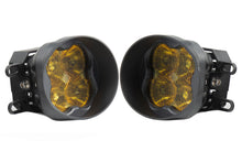Load image into Gallery viewer, SS3 LED Fog Light Kit for 2010-2021 Toyota 4Runner Yellow SAE Fog Max w/ Backlight Diode Dynamics
