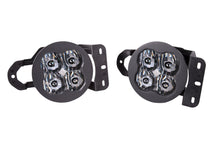 Load image into Gallery viewer, SS3 LED Fog Light Kit for 2018-2021 Jeep JL Wrangler White SAE/DOT Driving Sport w/ Backlight Type MS Bracket Kit Diode Dynamics
