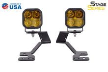 Load image into Gallery viewer, SS3 LED Ditch Light Kit for 2021 Ford Bronco Sport, Sport Yellow Combo Diode Dynamics
