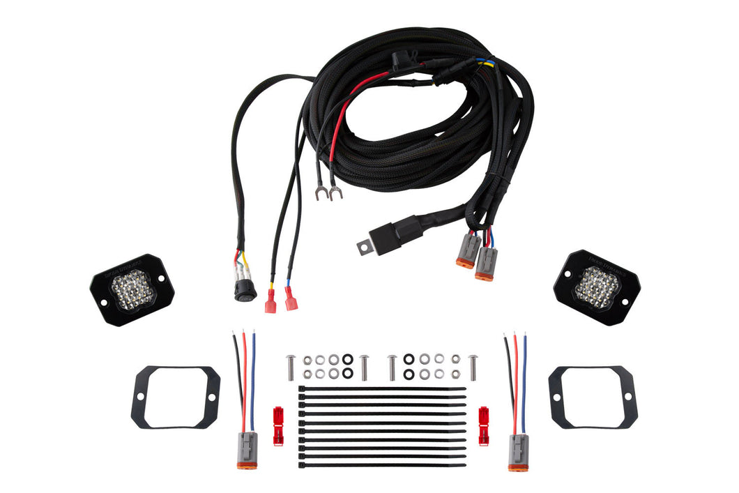 Stage Series Flush Mount Reverse Light Kit, C1 Sport Diode Dynamics - TRD☆REPUBLIC 