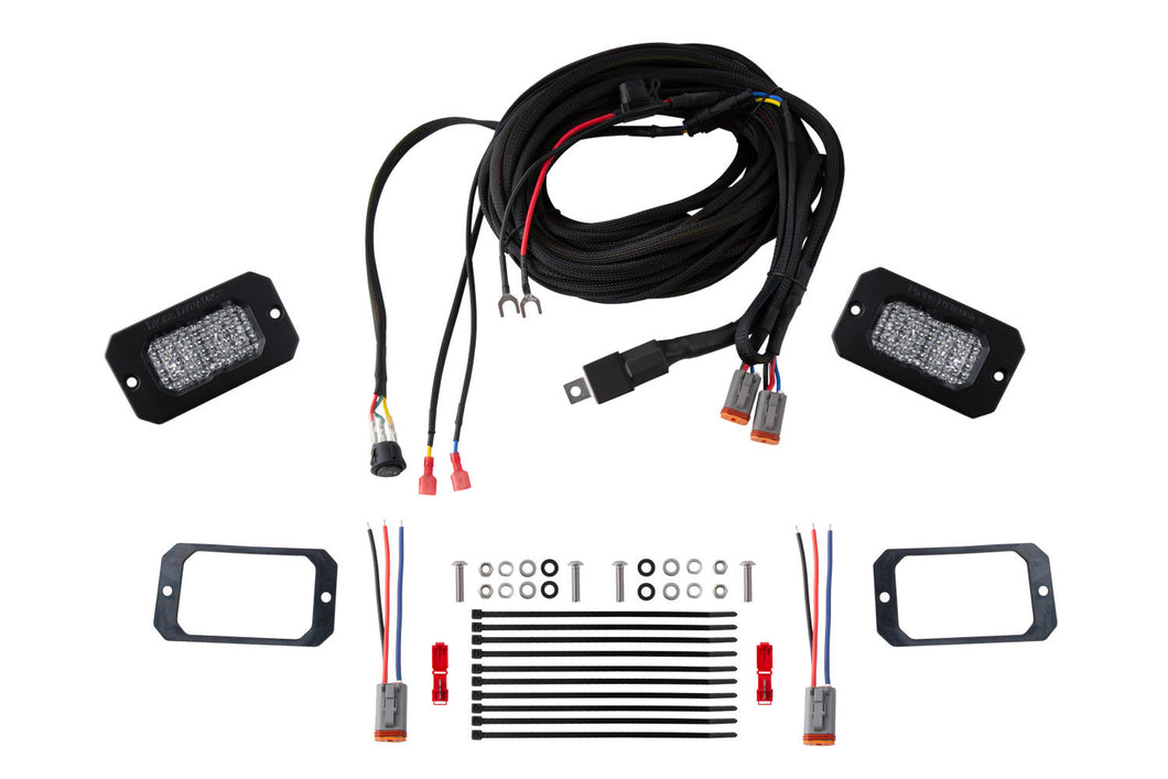 Stage Series Flush Mount Reverse Light Kit, C2 Pro Diode Dynamics - TRD☆REPUBLIC 