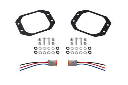 SS3 Backlit Flush Mounting Kit (pair) Diode Dynamics - TRD☆REPUBLIC 