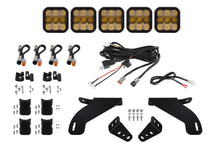 Load image into Gallery viewer, SS5 Grille CrossLink Lightbar Kit for 2021-2022 Ford F-150, Pro White Combo Diode Dynamics
