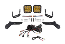 Load image into Gallery viewer, SS5 Bumper LED Pod Light Kit for 2017-2020 Ford Raptor Sport Yellow Combo Diode Dynamics
