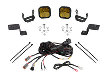 Load image into Gallery viewer, Stage Series Backlit Ditch Light Kit for 2021-2022 Ford F-150, SS3 Pro Yellow Combo Diode Dynamics
