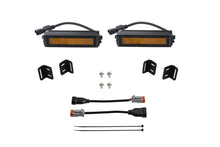 Load image into Gallery viewer, SS6 LED Fog Light Kit for 2022 Toyota Tundra Amber Wide Diode Dymanics
