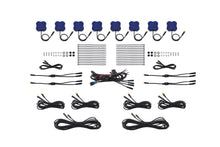 Load image into Gallery viewer, Stage Series Single-Color LED Rock Light Blue M8 (8-pack) Diode Dynamics

