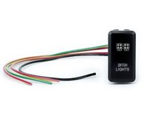 Load image into Gallery viewer, Toyota OEM &quot;DITCH LIGHTS&quot; Switch - Cali Raised LED
