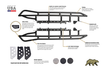 Load image into Gallery viewer, 2005-2022 TOYOTA TACOMA TRAIL EDITION ROCK SLIDERS
