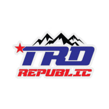 Load image into Gallery viewer, Classic TRD Republic Sticker - TRD☆REPUBLIC 
