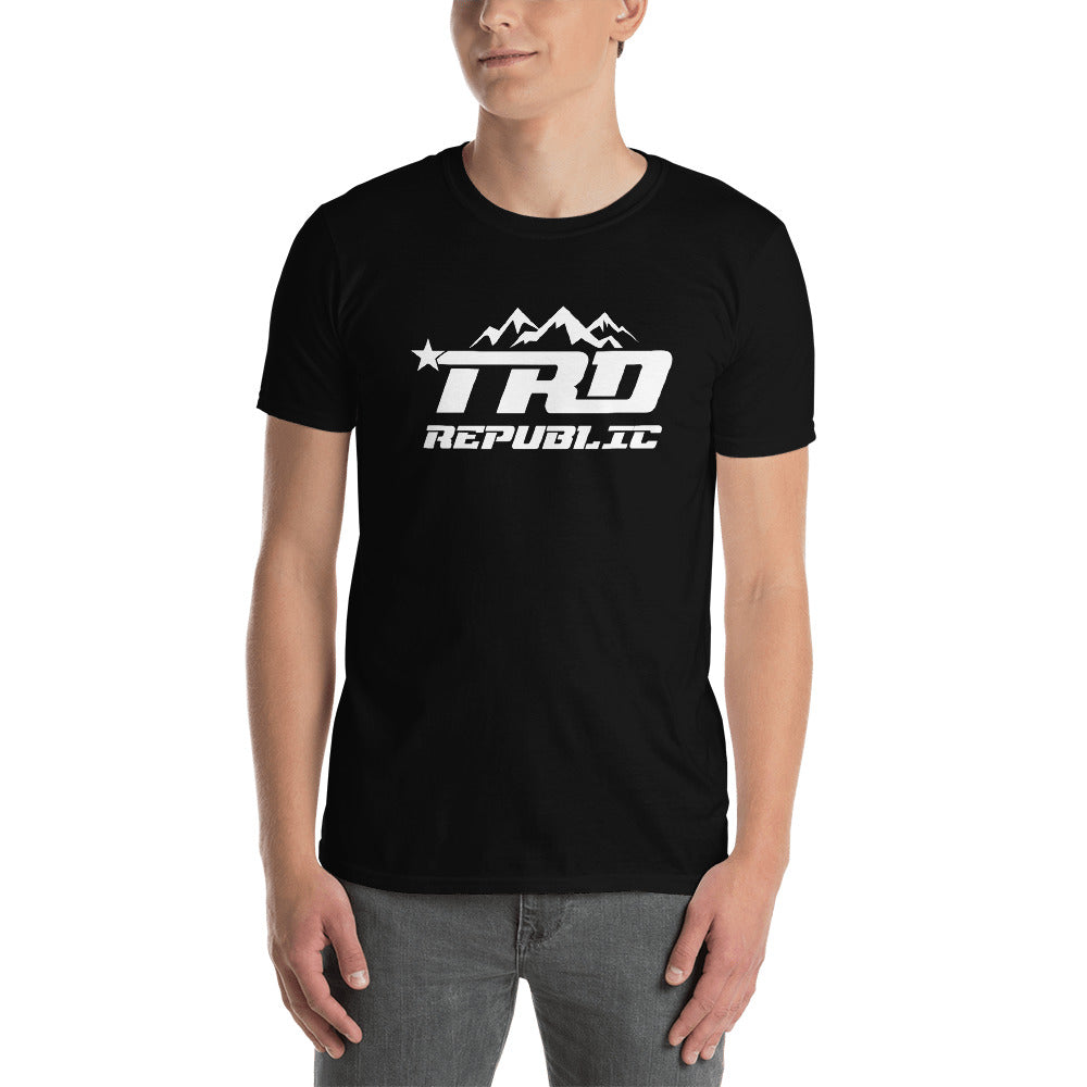 TRD REPUBLIC Whiteout Short-Sleeve Unisex T-Shirt - TRD☆REPUBLIC 