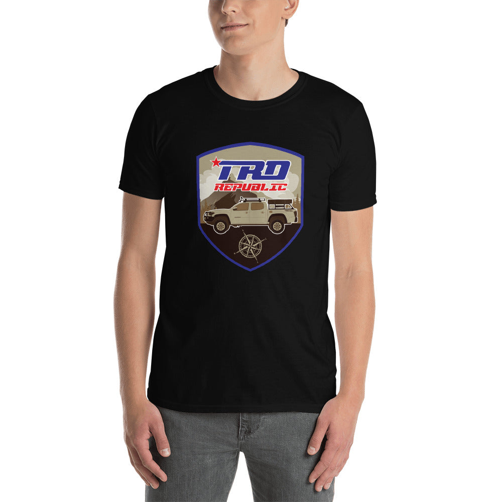 TRD Republic Overland Short-Sleeve Unisex T-Shirt - TRD☆REPUBLIC 