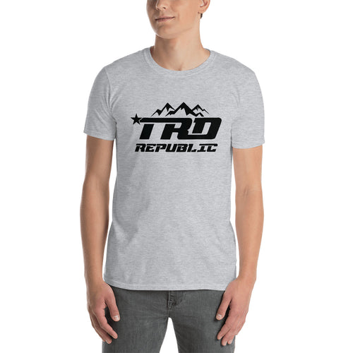 TRD REPUBLIC Blackout Short-Sleeve Unisex T-Shirt - TRD☆REPUBLIC 